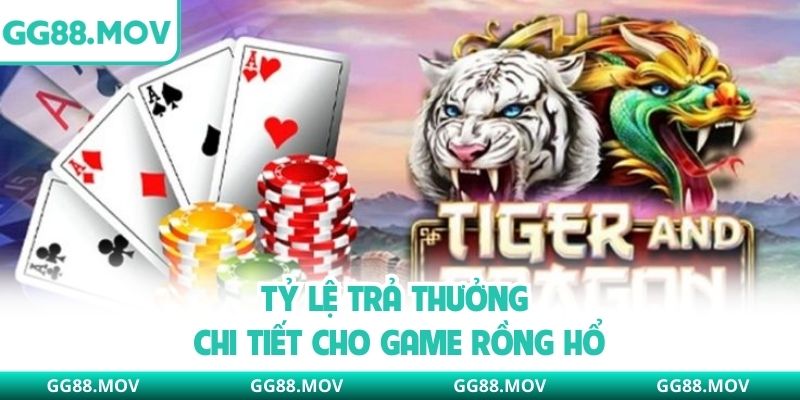 Tỷ lệ trả thưởng chi tiết cho game rồng hổ